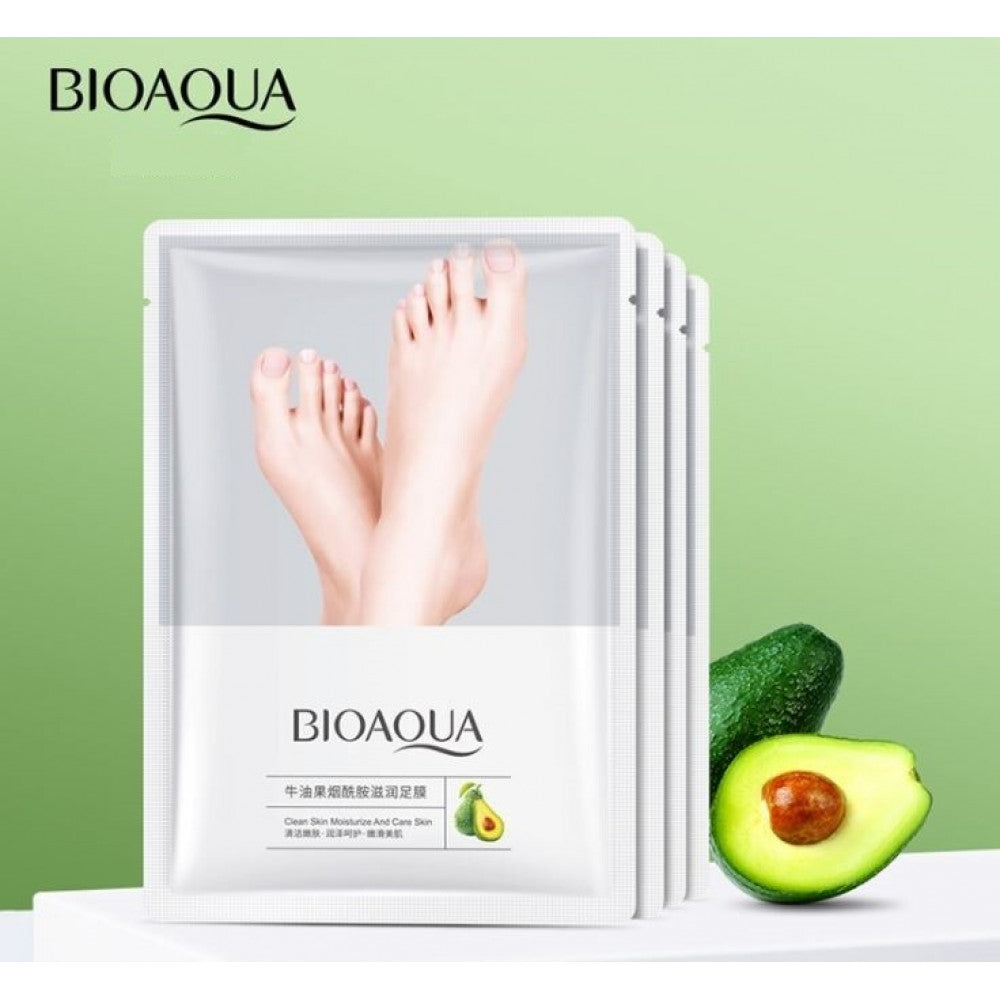 BIOAQUA Avocado Oil Socks Moisturizing Foot Mask