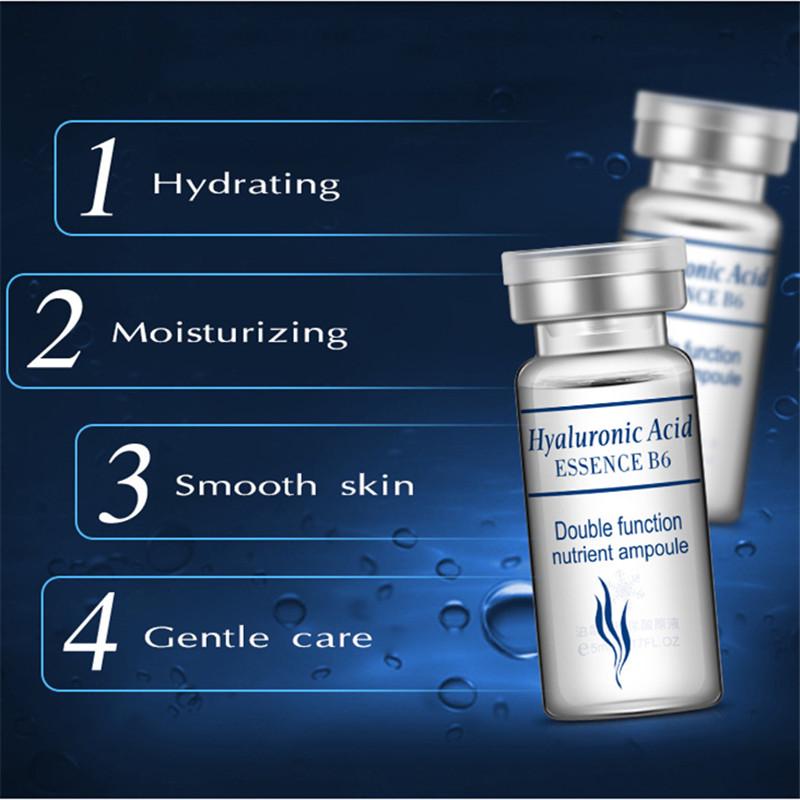 BIOAQUA Hyaluronic Acid Essence B6 Moisturizing Anti Wrinkle Facial Serum 5mlx10