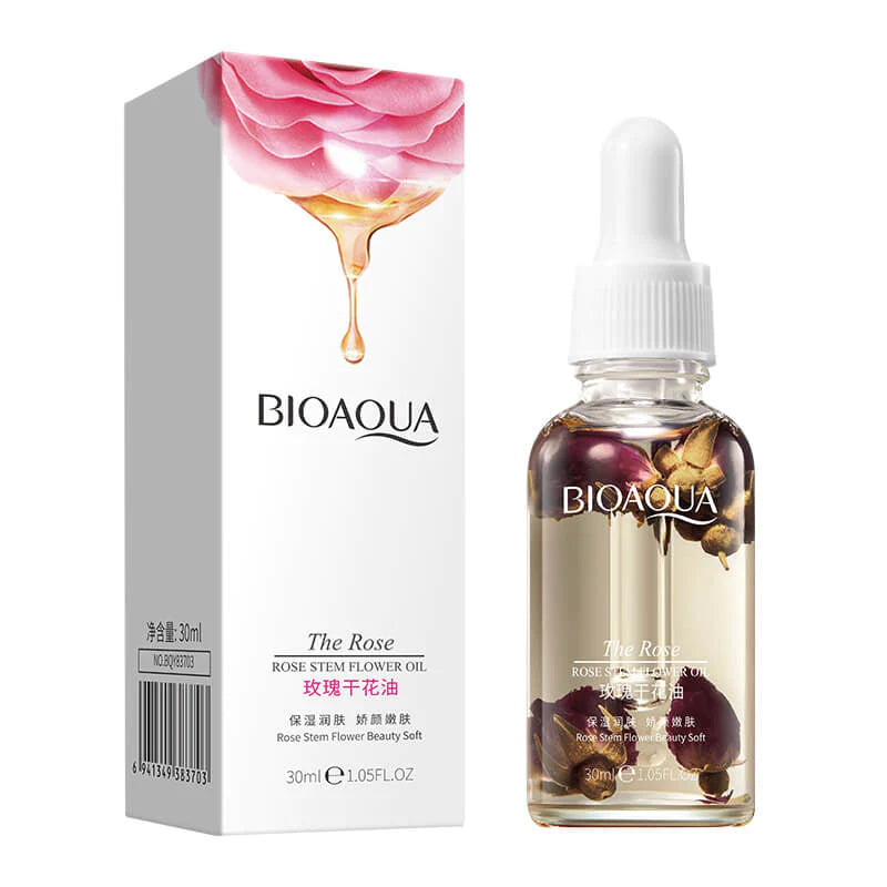 BIOAQUA Moisturizing Brightening Rose Serum Oil 30ml