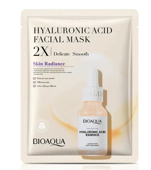 BIOAQUA Hyaluronic Acid Delicate Smooth Facial Sheet Mask