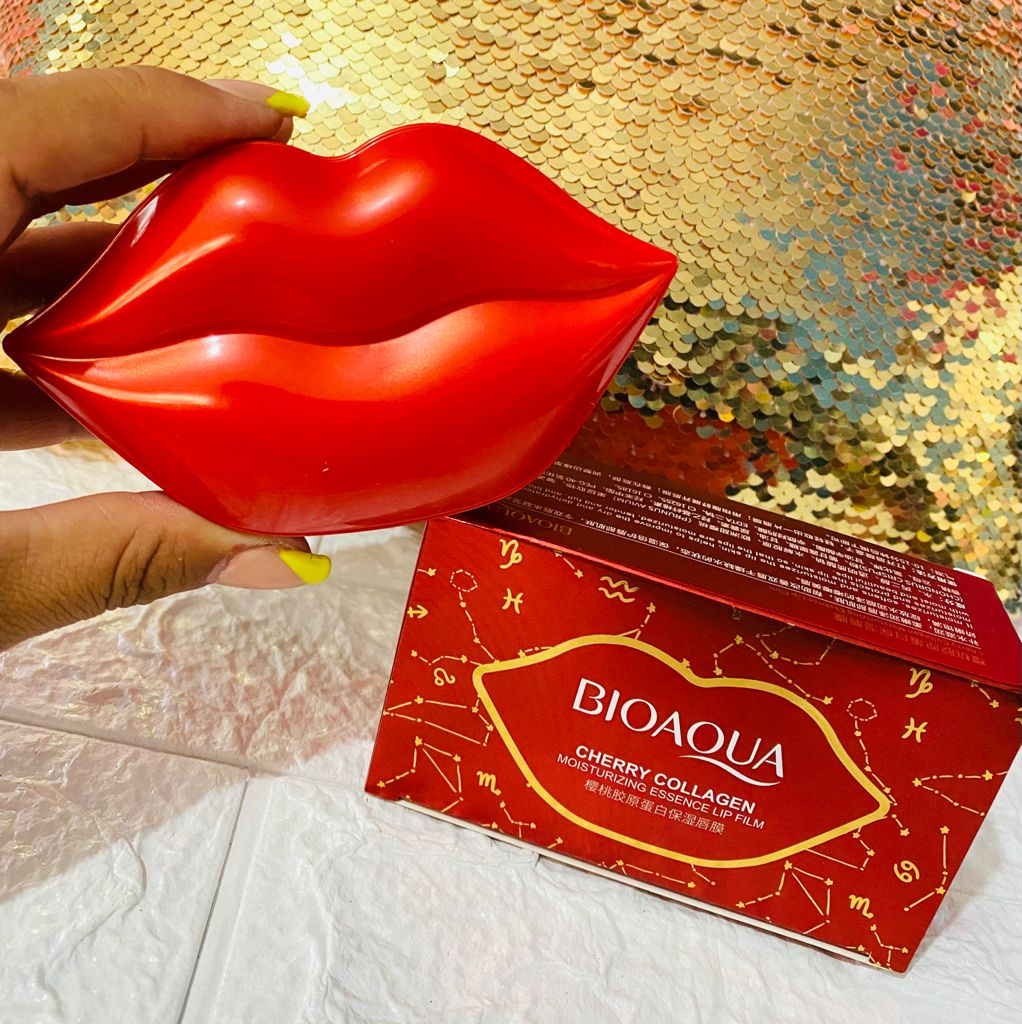 Bioaqua Cherry Collagen Lip Moisturizing Lip Mask (20Pcs) 60g