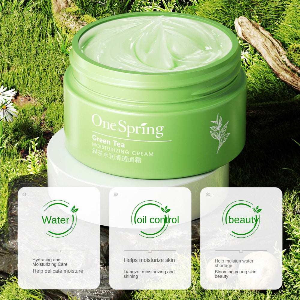 OneSpring Extract Green Tea Anti-wrinkle Face Cream