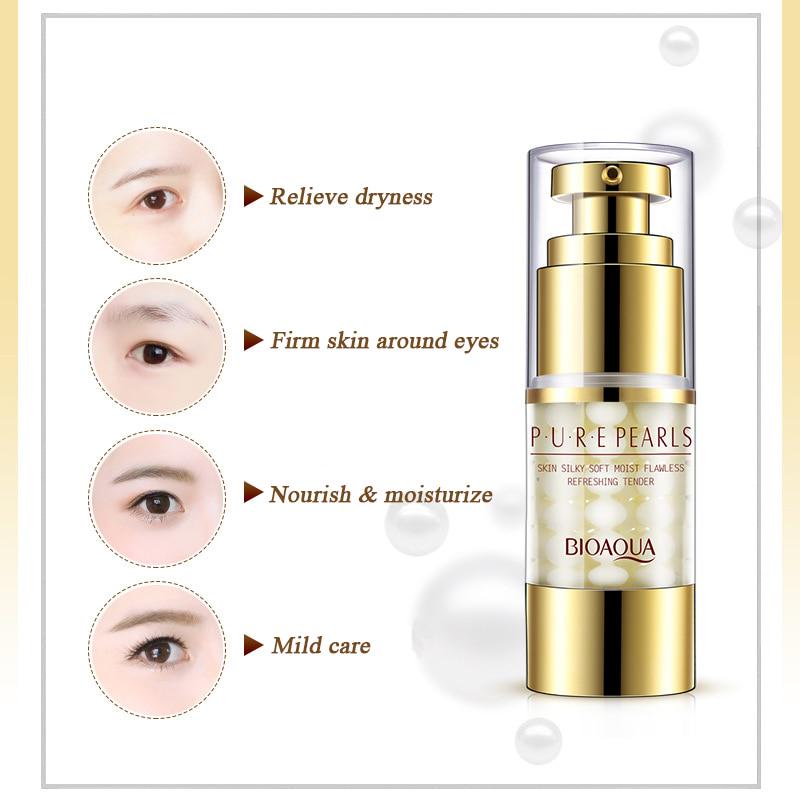 BIOAQUA Pure Pearls Eye Cream Anti Puffiness Eye Care Cream BQY4600