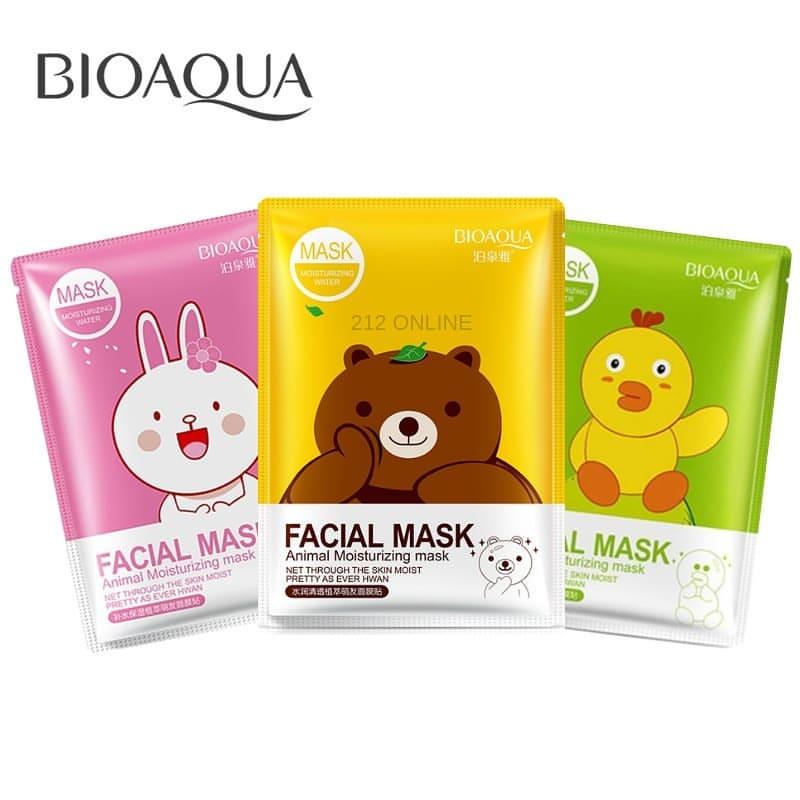 BIOAQUA Facial Mask Animal Deep Moisturizing Sheet Mask 30gm BIOAQUA