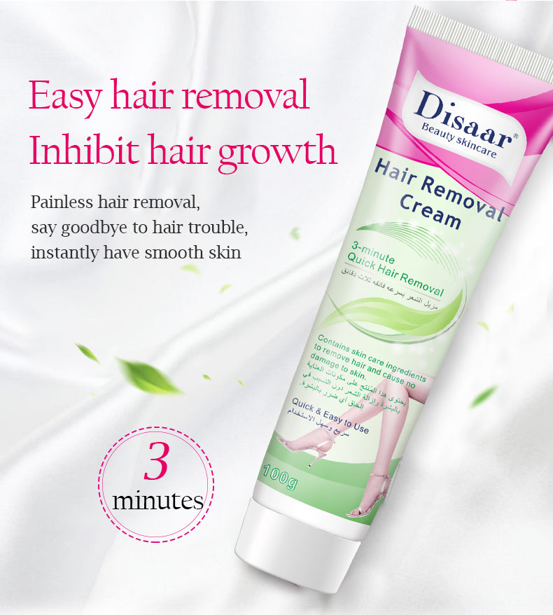 Disaar 3 Minute Quick Hair Removal Cream Body Cream for Women