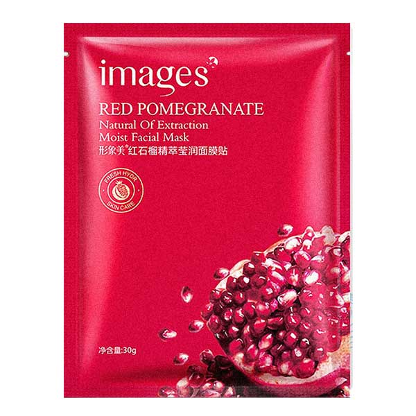 IMAGES Red Pomegranate Moist Face Sheet Mask