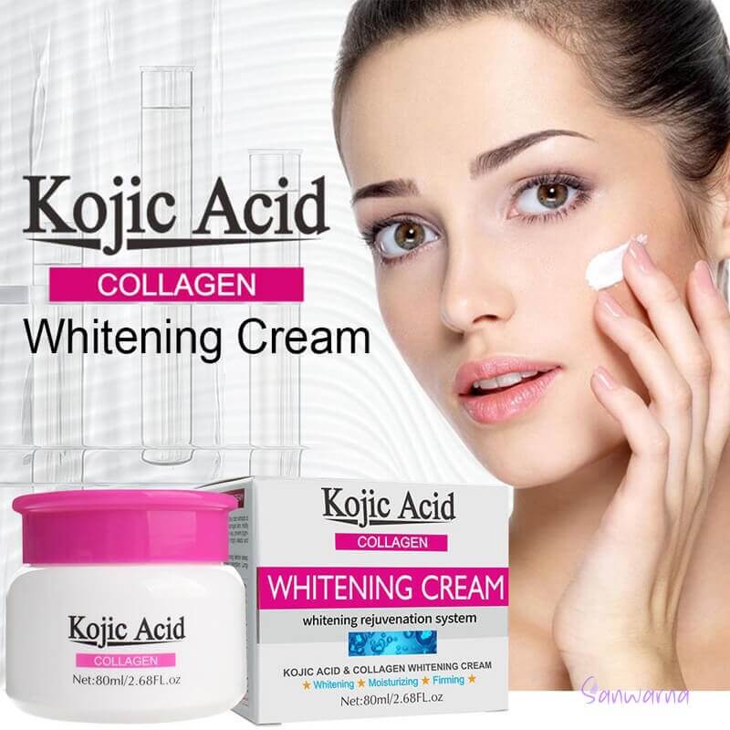 GUANJING Kojic Acid & Collagen Cream - Brightening & Moisturizing ...