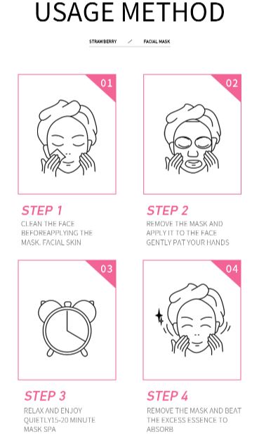 BIOAQUA Rose Essence Brighten Skin Face Sheet Mask