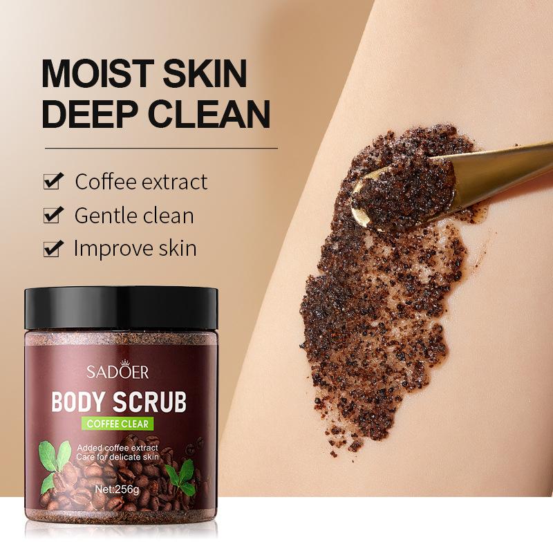SADOER Coffee Clear Moisturizing and Softening Body Scrub 200g