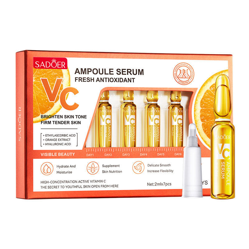 Sadoer VC Whitening Anti-Wrinkle Ampoule Face Serum 7Pcs