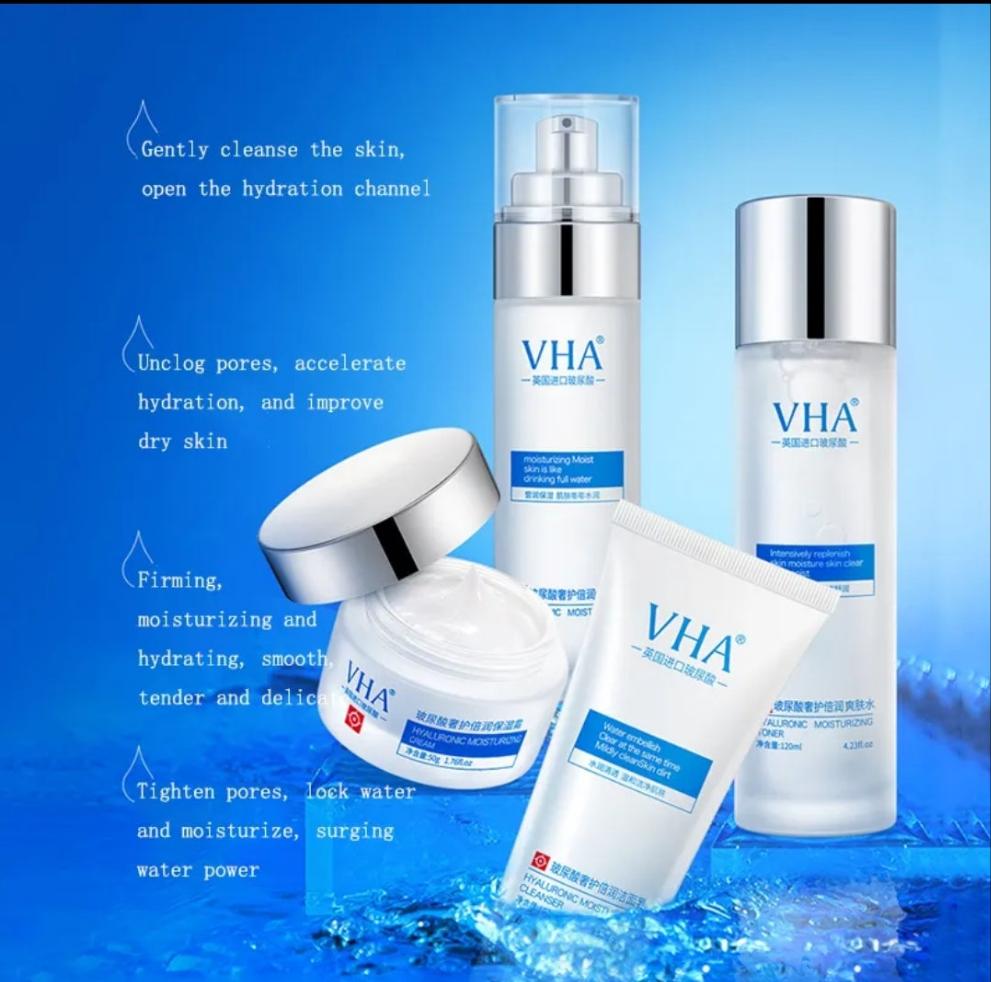 VHA Hyaluronic Acid Luxury Protection Skin Care Set
