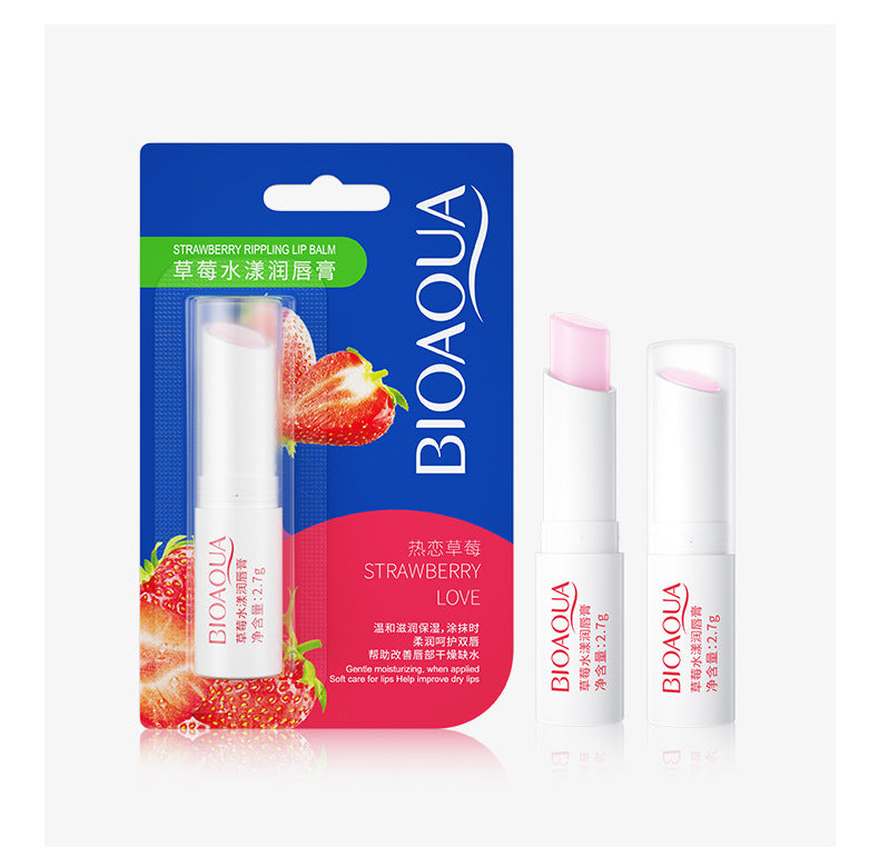 BIOAQUA Moisturizing Refreshing Strawberry Love Lip Balm