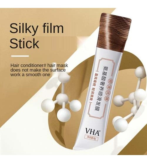 VHA Amino Acid Luxuriously Nourishes Smooth Hair Mask (8g*14Pcs)