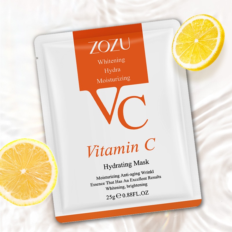 ZOZU Vitamin C Whitening Hydra Moisturizing Face Sheet Mask 25gm