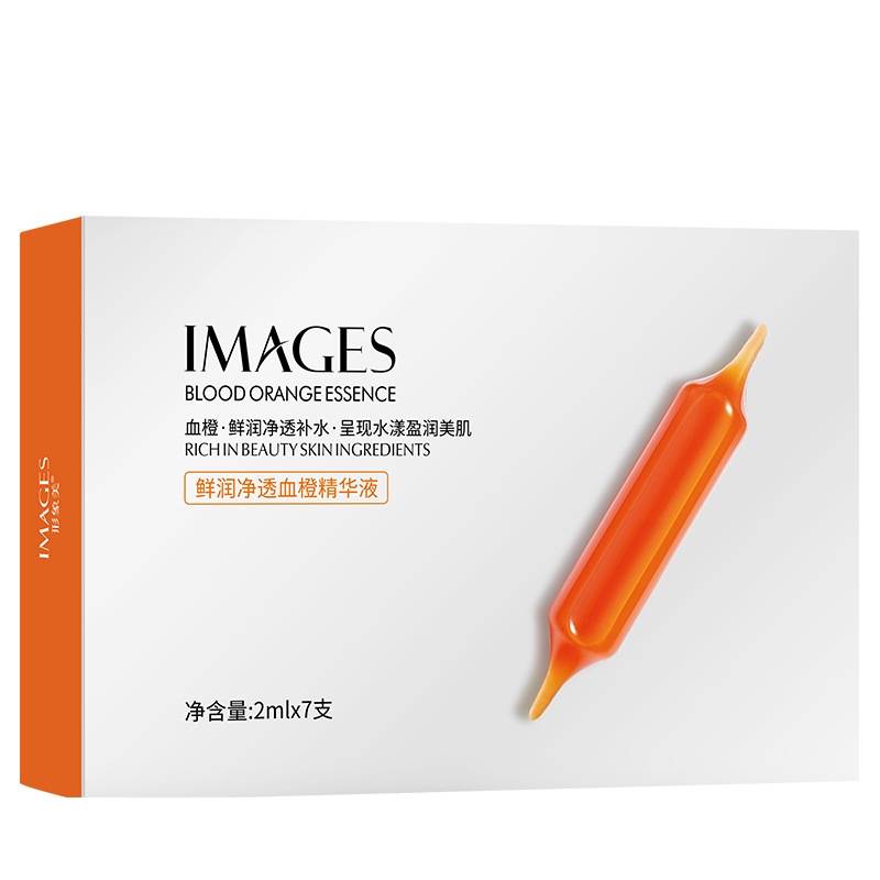 IMAGES Blood Orange Essence Hydro Brightening Ampoule Serum 2ml X 7pcs