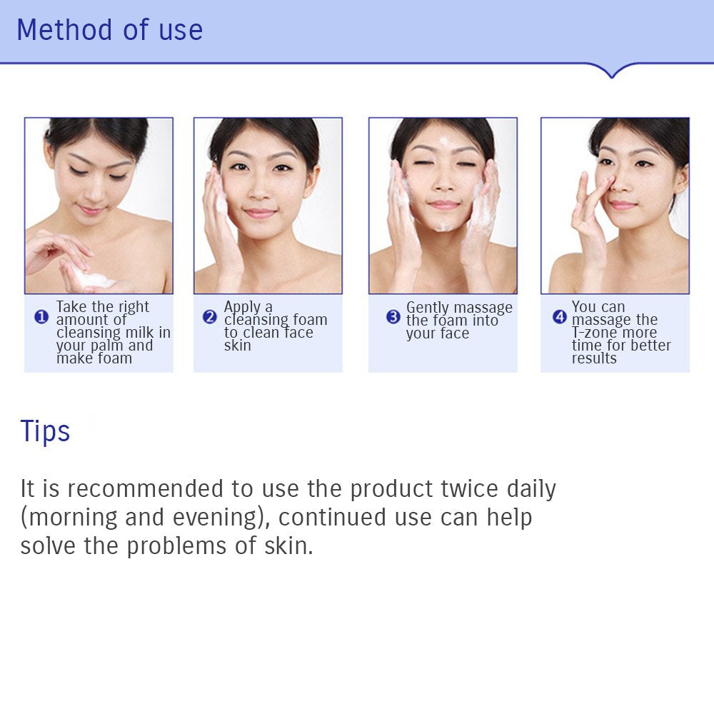 BIOAQUA Blueberry Moisturizing Facial Cleanser