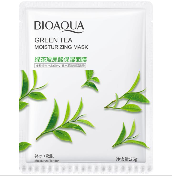 BIOAQUA Green Tea Moisturizing Face Sheet Mask