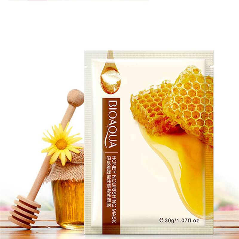 BIOAQUA Honey Natural Nourishing Moisturizing Face Sheet Mask