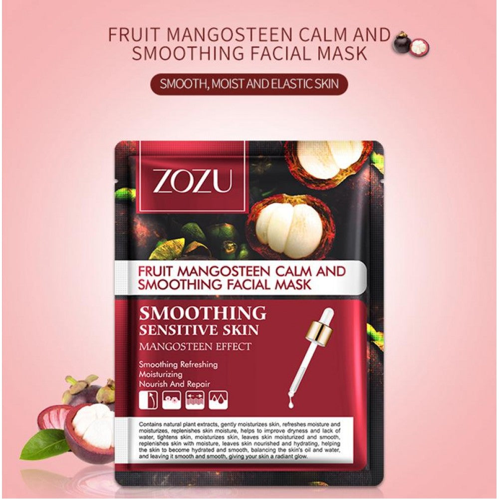 ZoZu Fruit Mangosteen Calm And Smoothing Face Sheet Mask