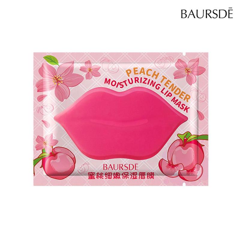 BAURSDE Peach Tender Moisturizing Collagen Lip Mask Lip Patch BS90874